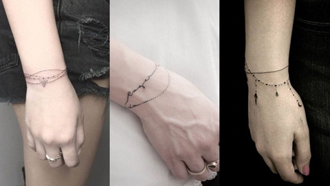 รวมไอเดียรอยสักลาย 'กำไลข้อมือ' bracelet tattoo!