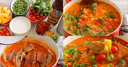 สูตรการทำ ''แกงเผ็ดเป็ดย่าง'' อาหารไทยที่หลายคนหลงใหลในรสชาติ