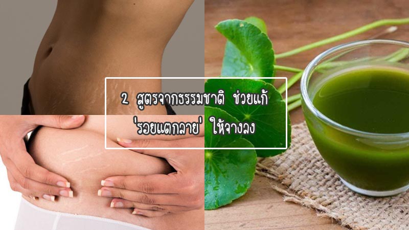 2 สูตรจากธรรมชาติ ช่วยแก้ 2 สูตรจากธรรมชาติ ช่วยแก้